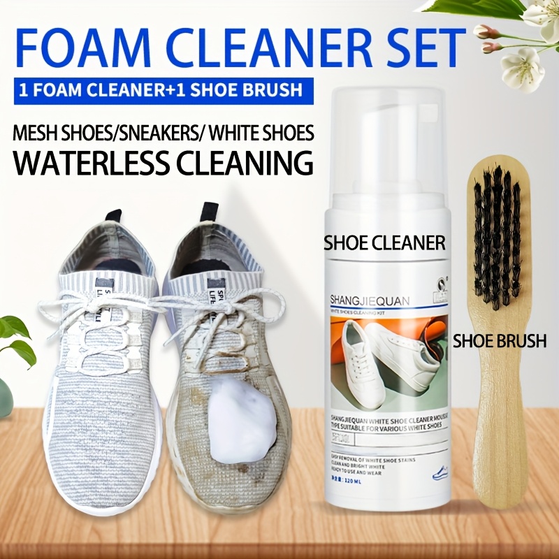 Sneaker Care Foam - [ Smacchiatore senza acqua] Detergente per