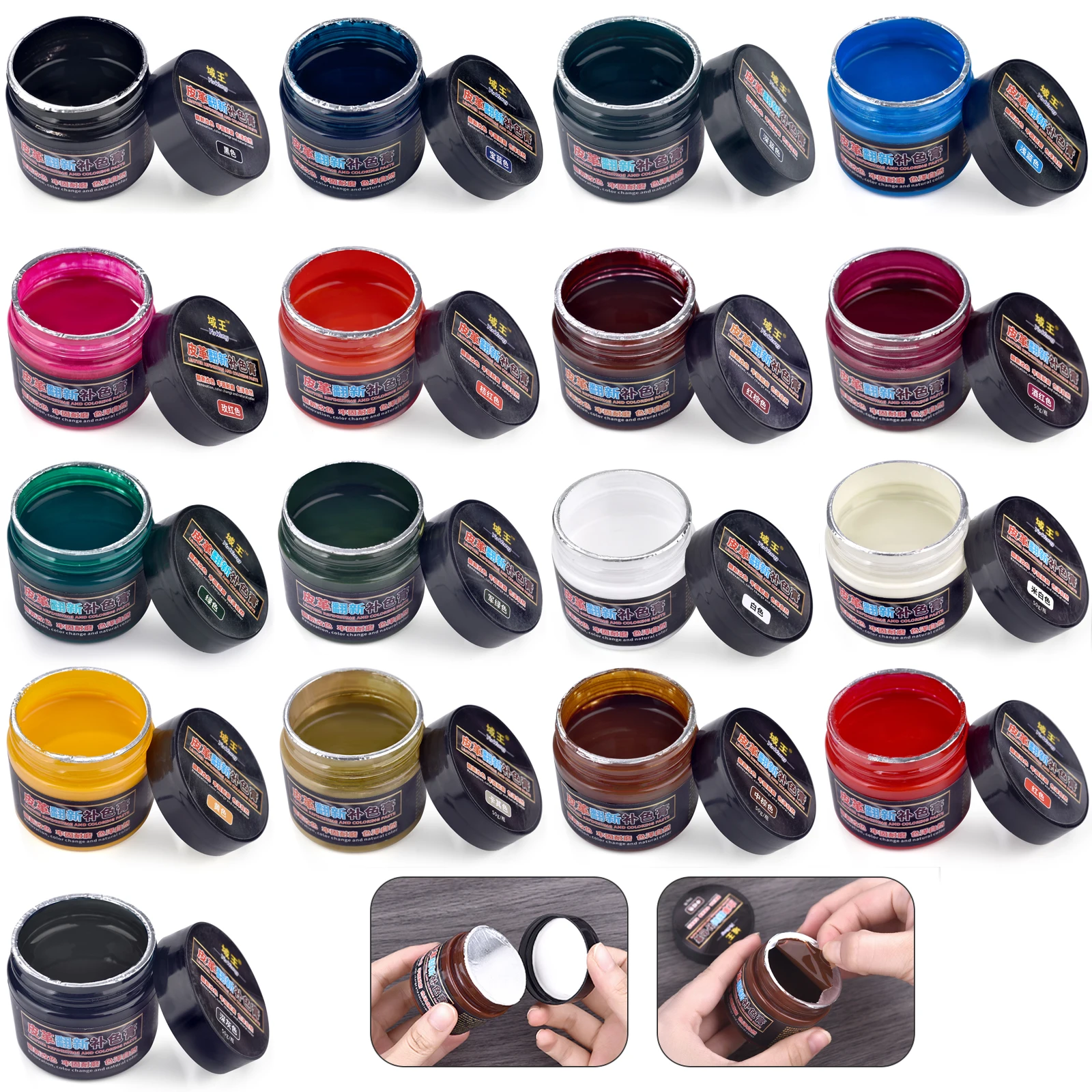 Sneaker Care - 50g riparazione pelle vernice pigmento fai