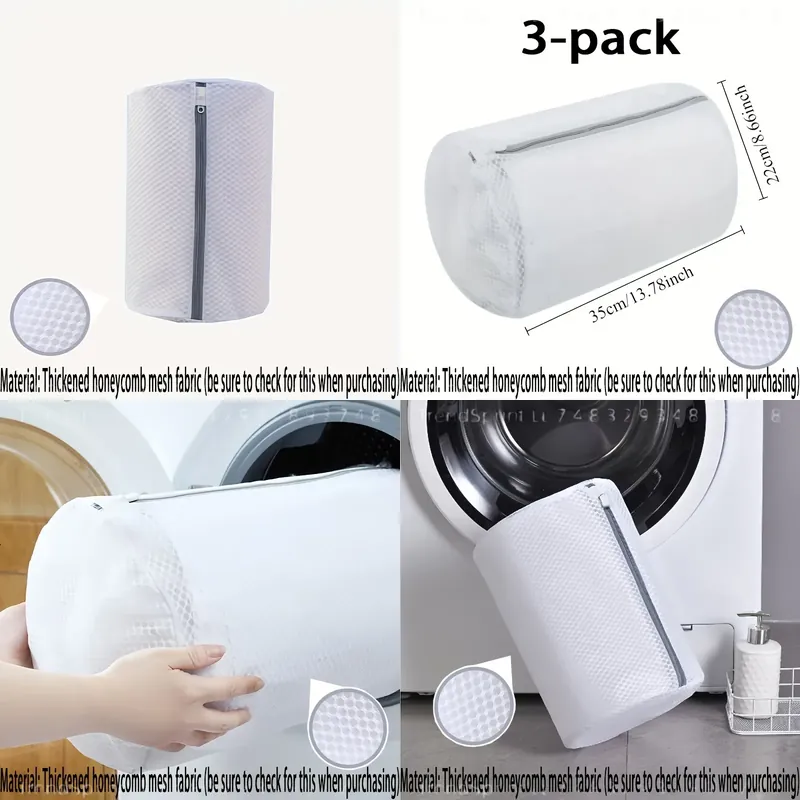 Sneaker Care Laundry - 3 Pezzi di Sacchetti per Lavaggio