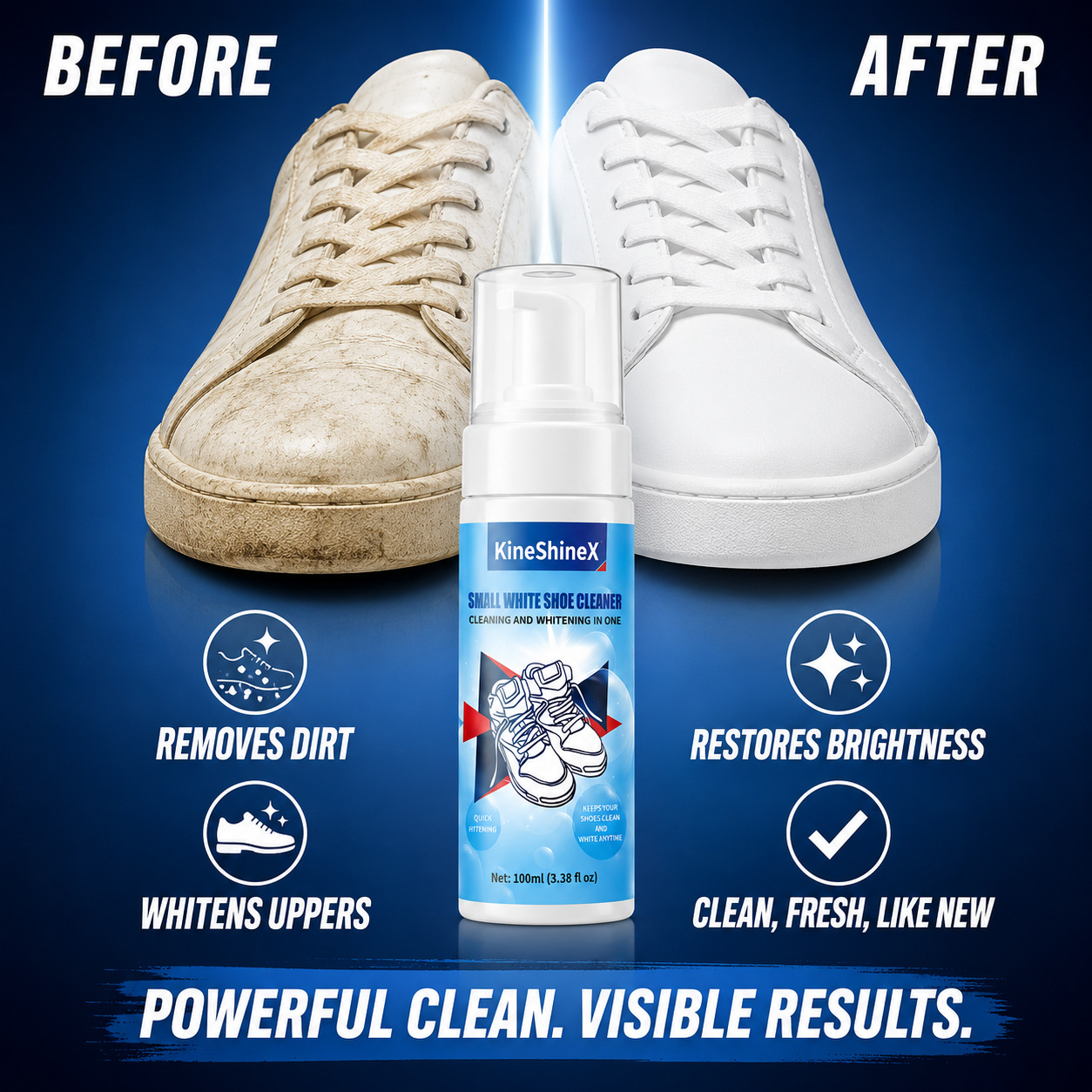 Kit Pulitore per Scarpe Gihen, - Sneaker Care Foam recensione e prezzo